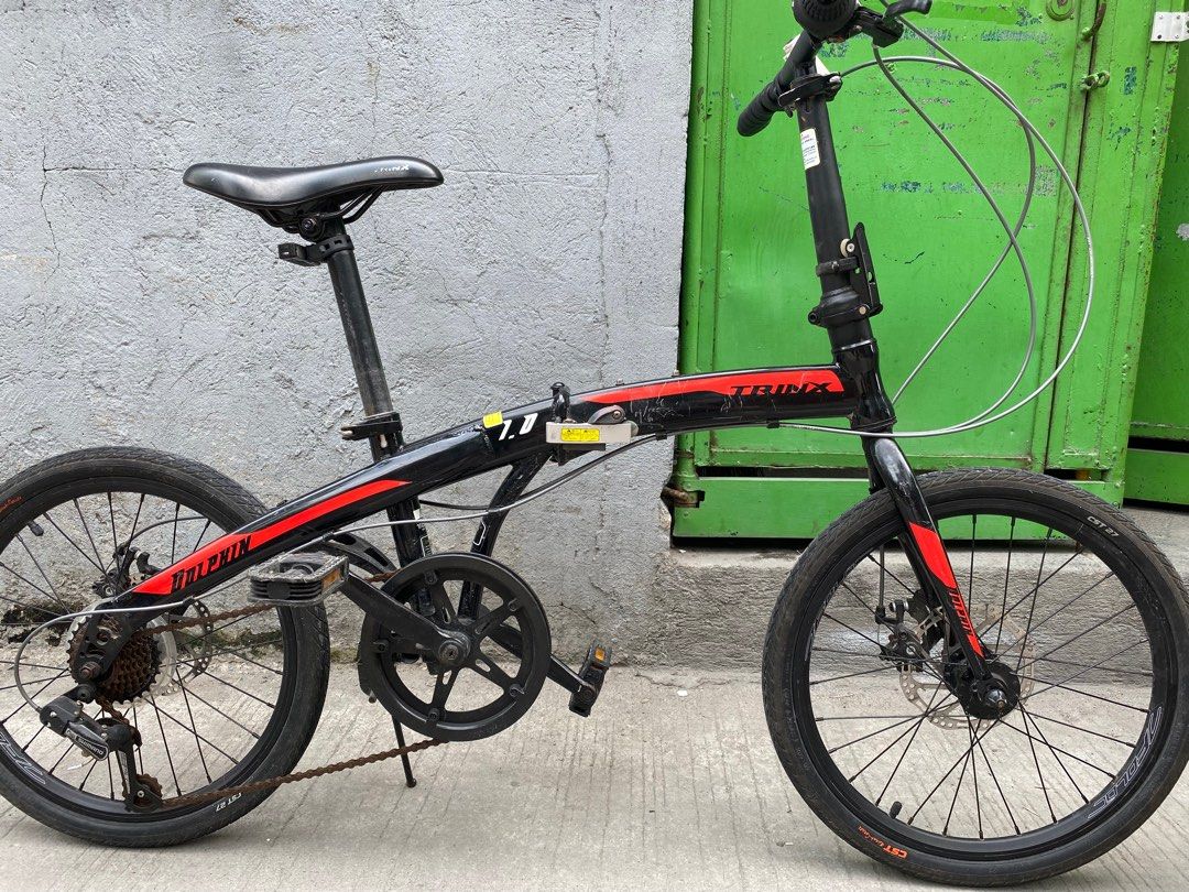 folding bike trinx