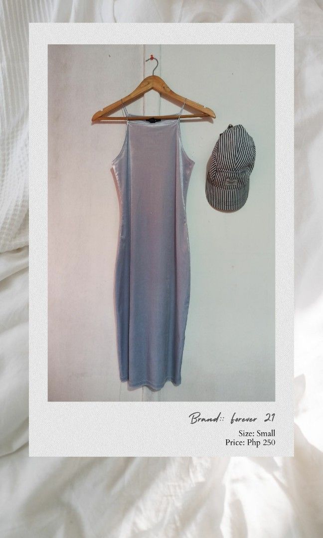 Forever 21 shop periwinkle dress