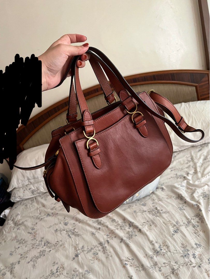 Fossil satchel handbag Women s Fashion Bags Wallets Cross