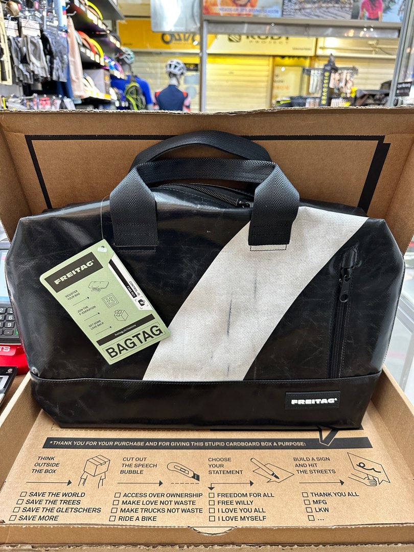 Freitag Roy laptop bag Black