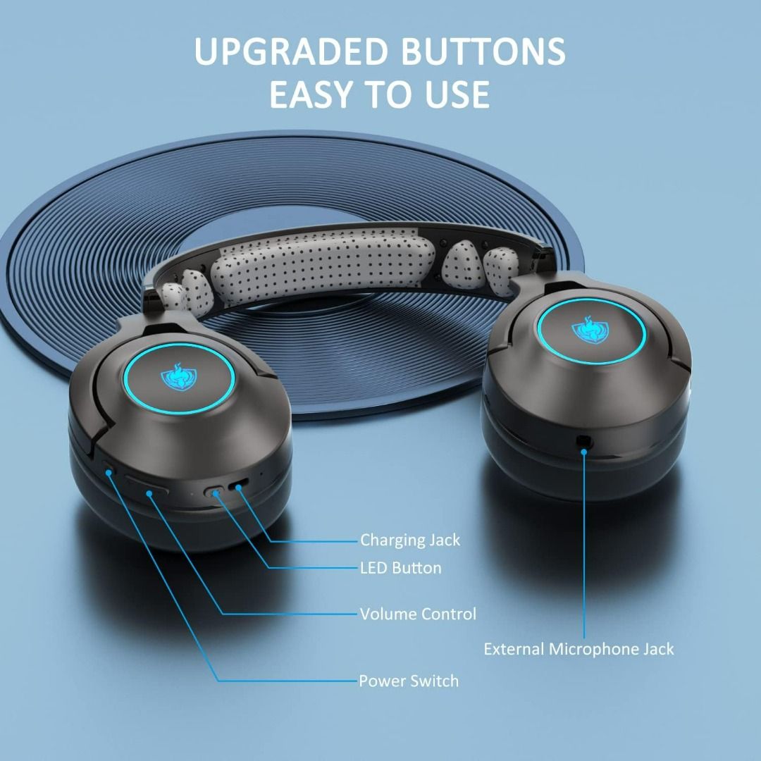 Ear Headphones Phoinikas Q9 Headset Phoinikas Q9 Over-Ear Gaming