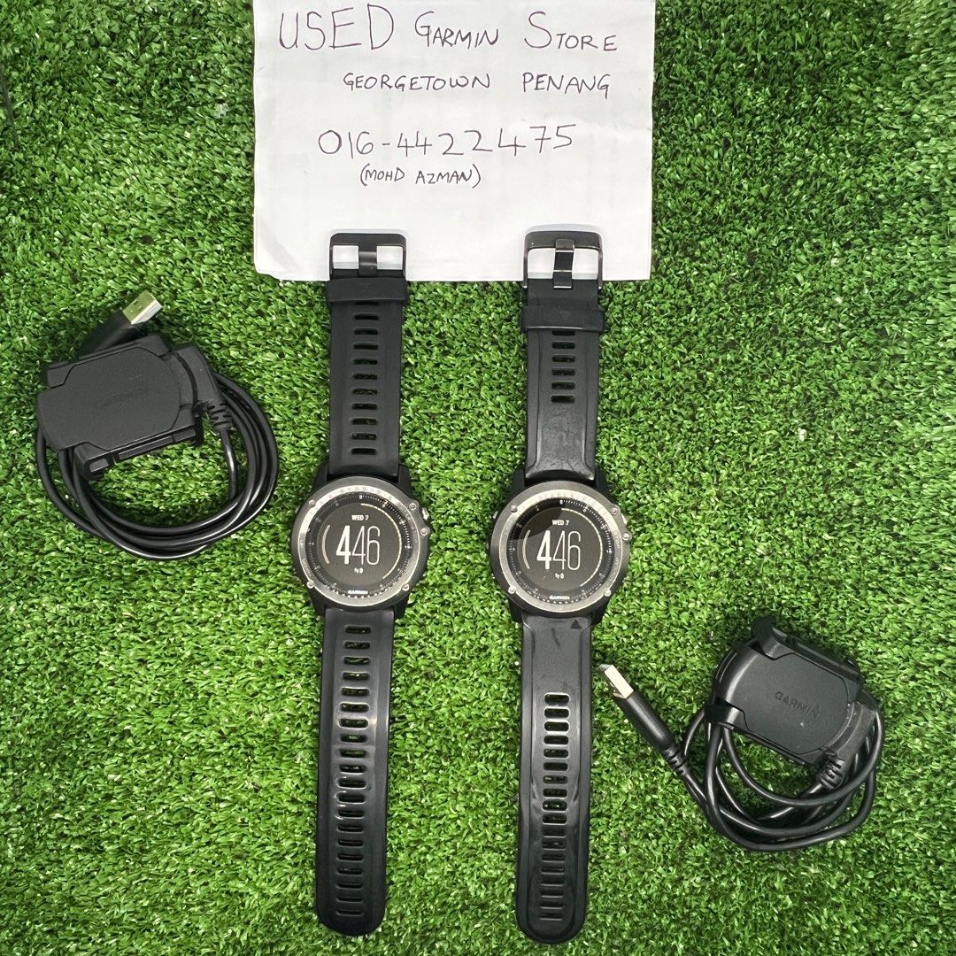 Garmin Fenix 3HR Sapphire Men s Fashion Watches Accessories
