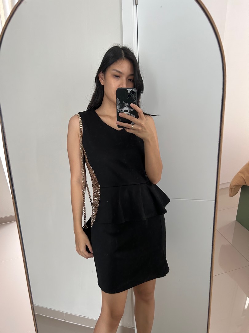 Gaudi party black dress on Carousell