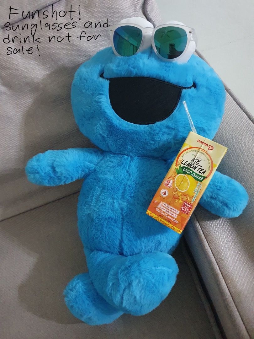 Giant cookie monster stuffed animal clearance