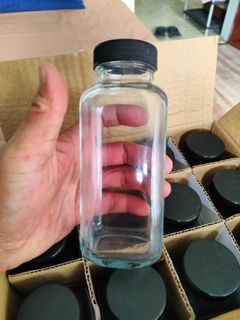 GLASS BOTTLE 300 ml 12 piece set