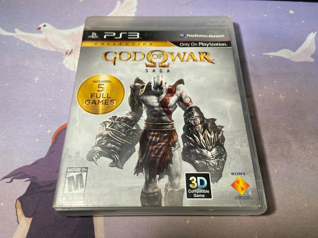 God of War Saga Collection CD Pack PS3, Video Gaming, Video Games ...