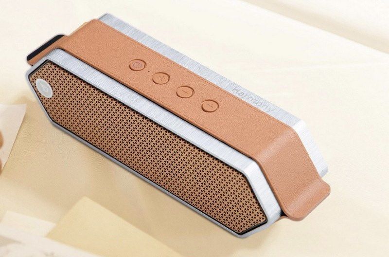 Gold Color Dreamwave Harmony Gold Aluminum Wireless Portable
