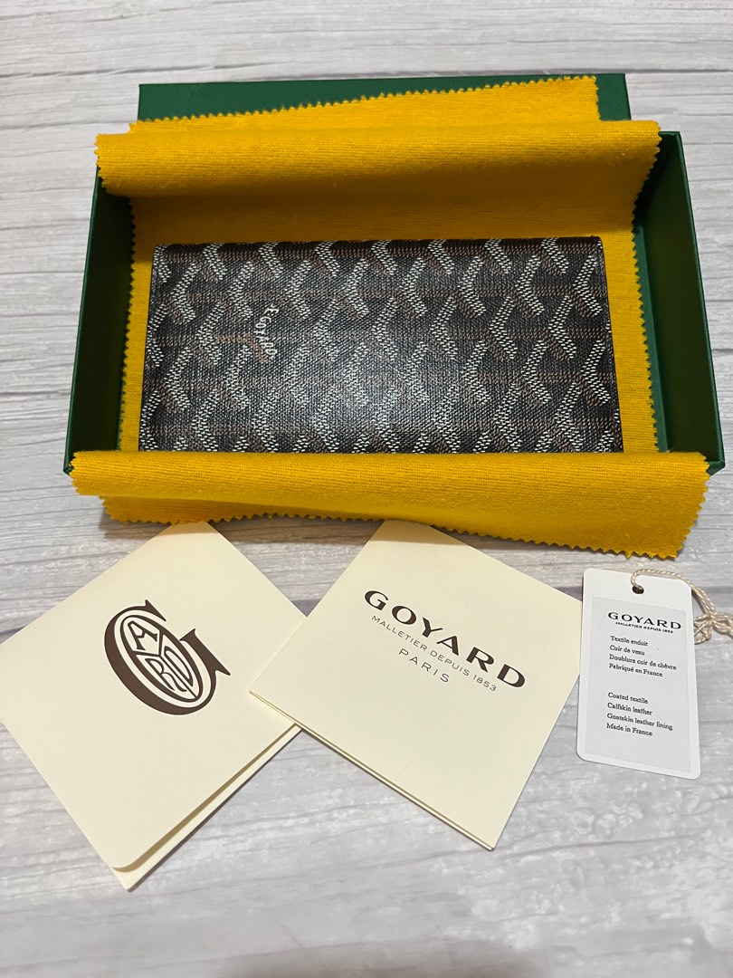 Goyard Paris SaintRoch Wallet Preloved, Luxury, Bags & Wallets on
