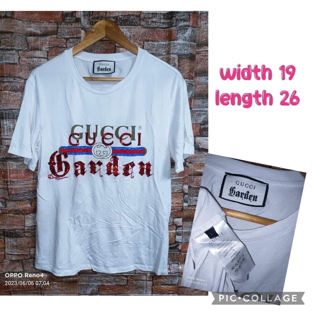Gucci garden t shirt white outlet