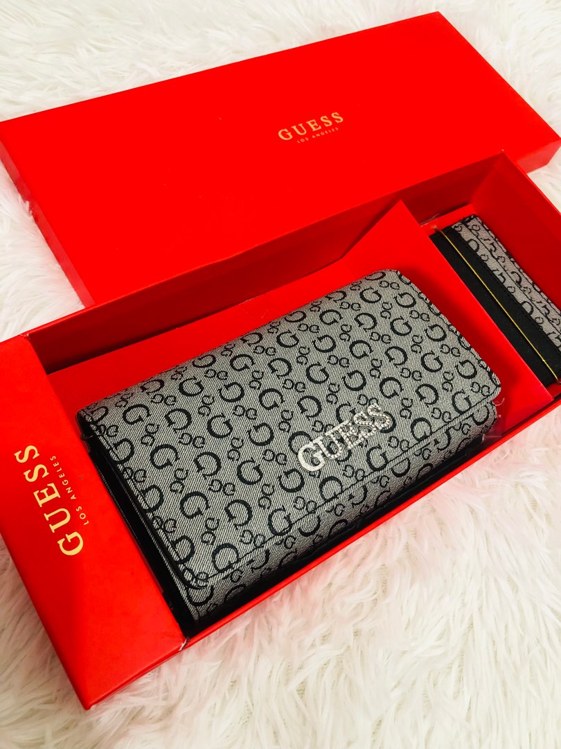 Guess wallet and card holder on Carousell