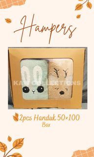HAMPERS HANDUK MANDI MICROFIBER 50×100CM HANDUK MANDI HALUS SERAP AIR HAMPERS SOUVENIR ULANG TAHUN ANAK HAMPERS HANDUK MICROFIBER MURAH