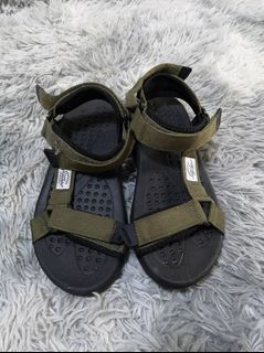 Hawkins Army Green Velcro Sandals
