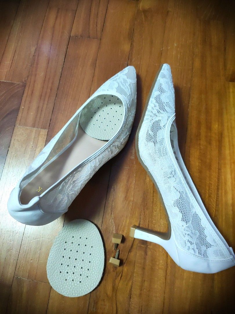 Adrianna papell lois discount lace evening pumps