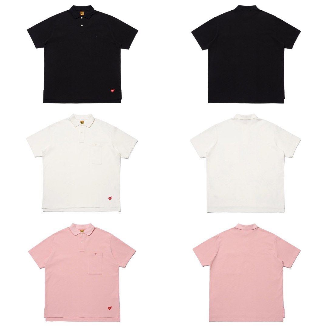 【Human Made】 Human Made Big Polo Shirt White HUMAN MADE BIG POLO SHIRT – HUMAN MADE Inc.