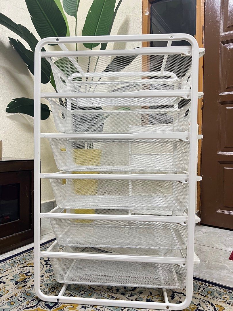 IKEA ALGOT rack, Furniture & Home Living, Home Improvement