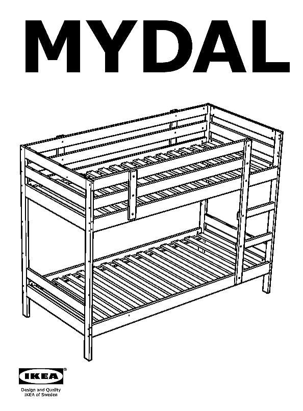 Ikea bunk bed deals manual