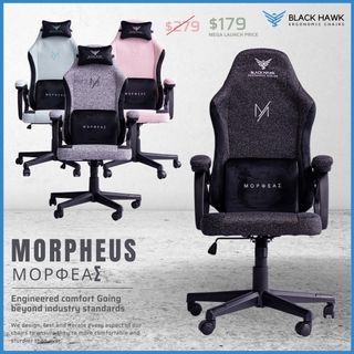 🦅(͢I͢N͢ ͢S͢T͢O͢C͢K͢S͢)͢ Black Hawk Morpheus Gaming Chair / Gaming Chair / Computer Chair (E-Sports Chair) / Gaming Desk / Gaming Table / Razer / Highest Quality