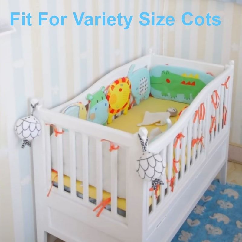Individual bumper sale pads for cots
