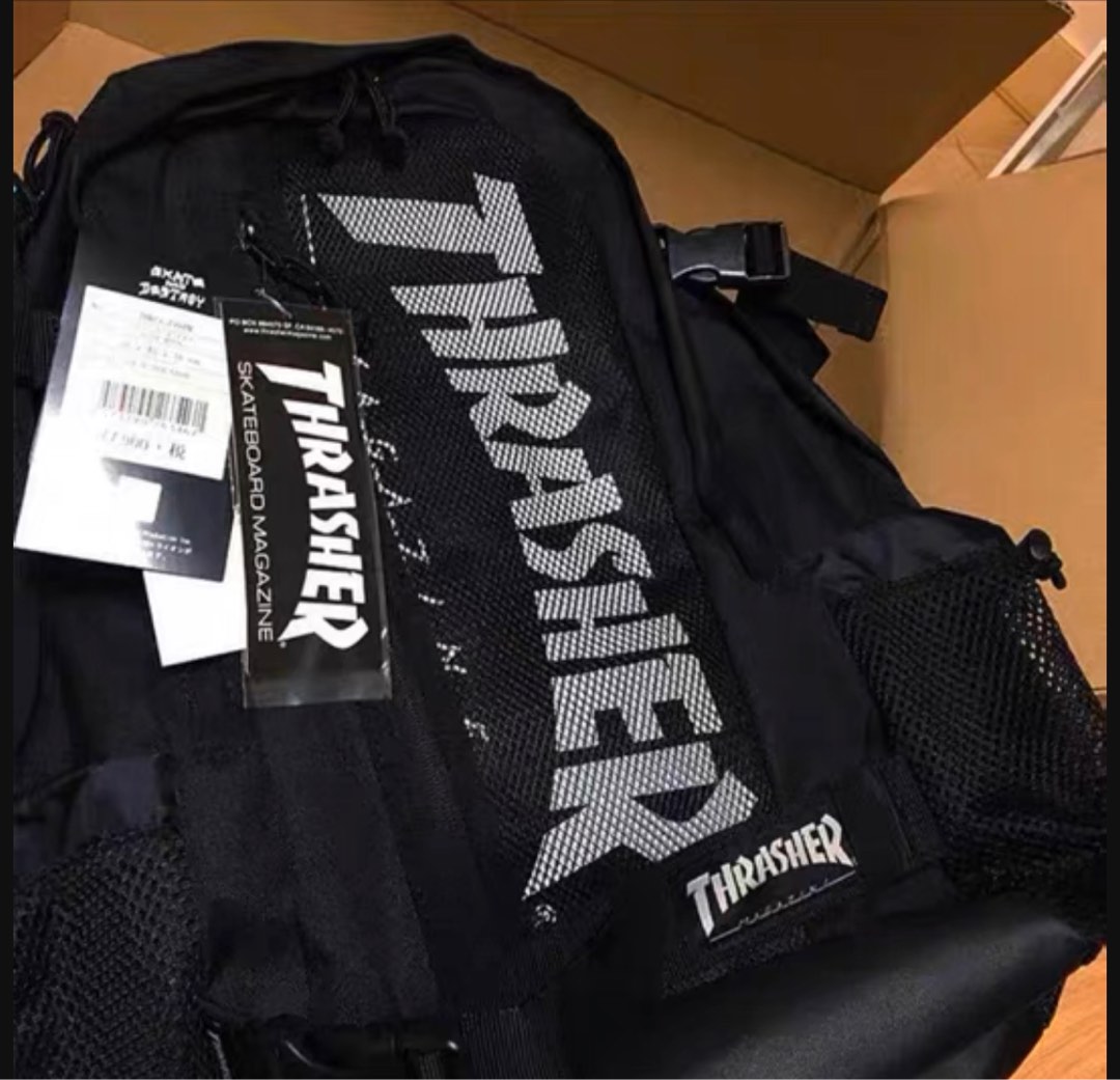 Thrasher magazine backpack sale