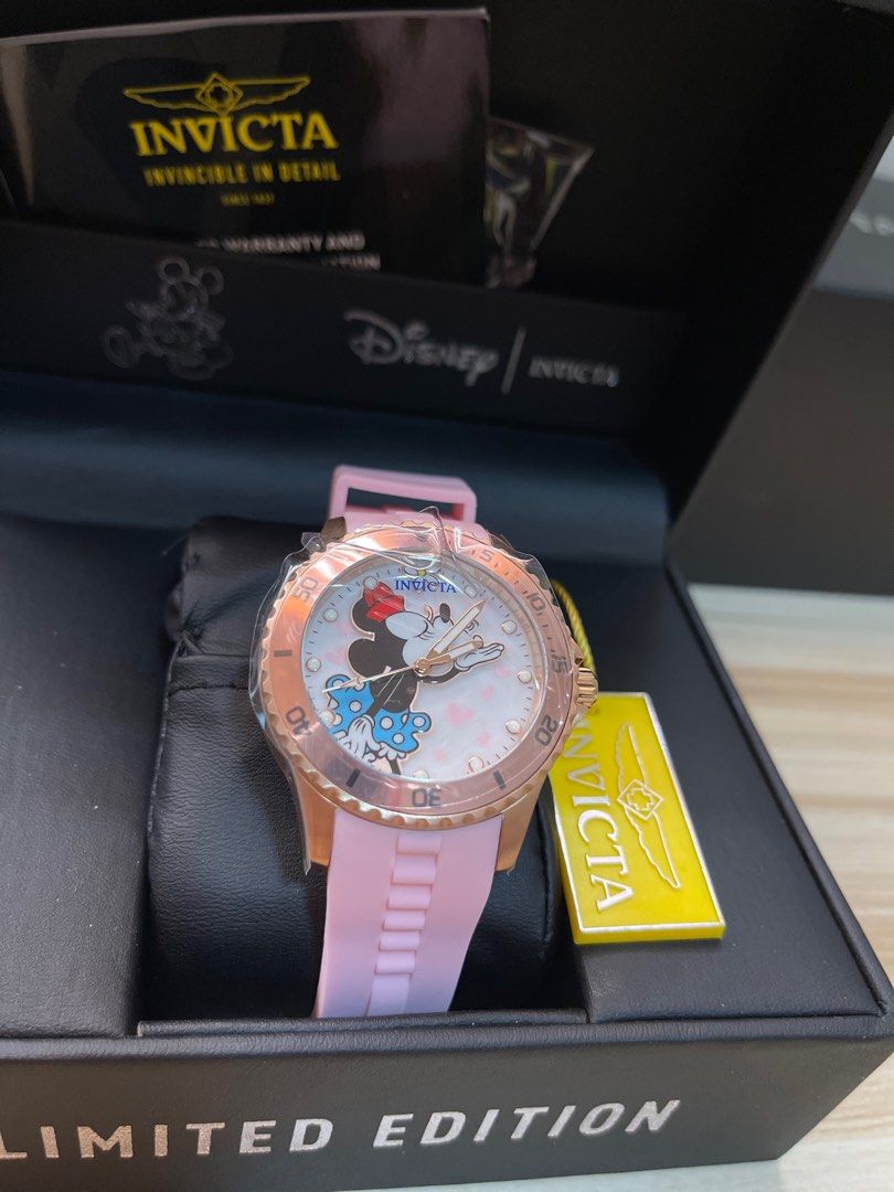 Disney Invicta Collection Invicta Limited Edition Disney Watch, Women's Fashion, Watches ...