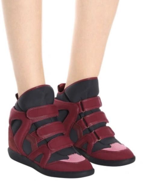 Isabel Marant Buckee Wedge Sneakers Carousell