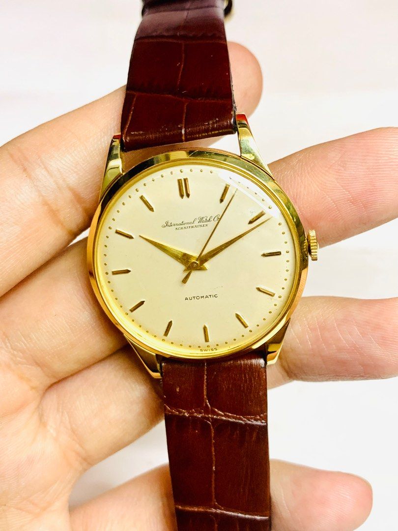 IWC International Watch Co Schaffhausen 35mm Automatic Vintage