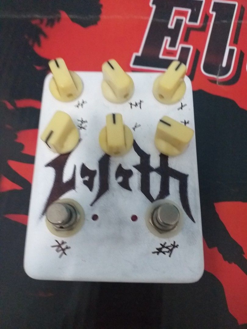Joyo Extreme Metal Repainted Lalath Guitar Pedal, Hobbies & Toys, Music