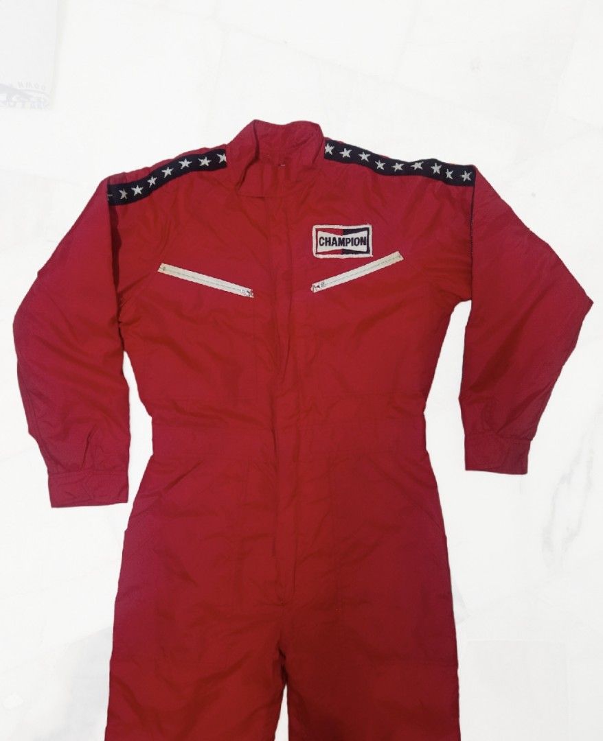 Red cheap champion jumpsuit