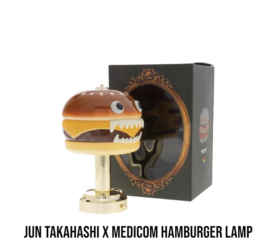 Jun Takahasi X Medicom Hamburger Lamp, Furniture & Home Living ...