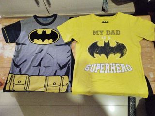 Kaos Batman dengan cape ( 2 pcs )