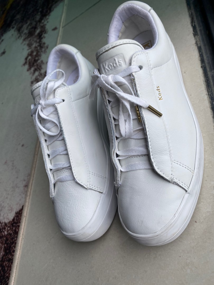 Keds rise leather store sneaker