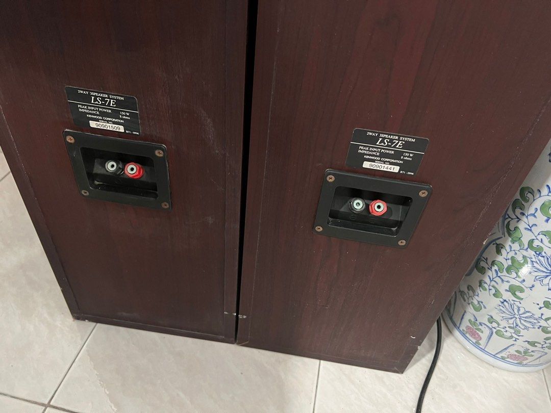 Kenwood stand speaker, Audio, Soundbars, Speakers & Amplifiers on Carousell