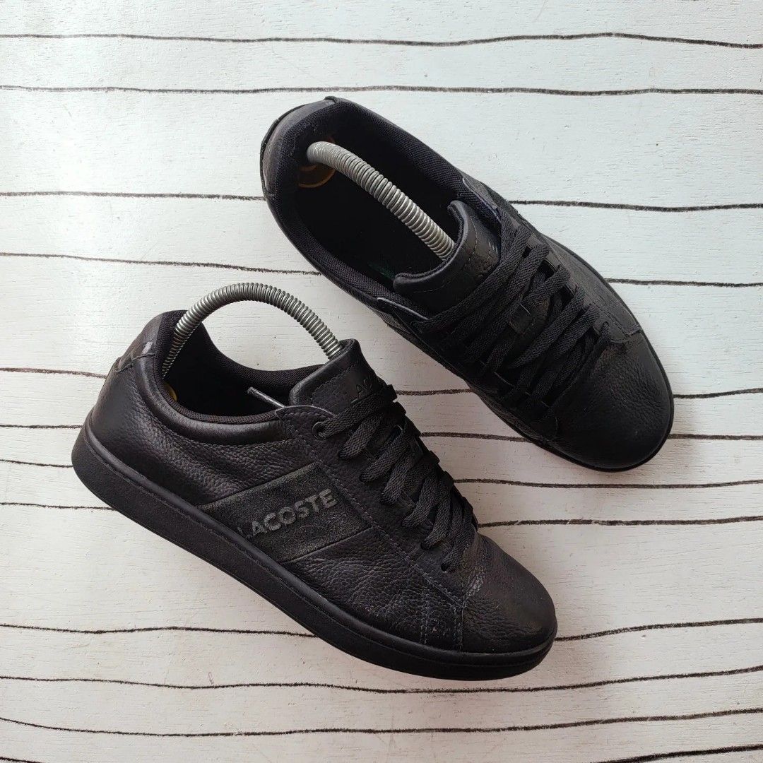 LACOSTE CARNABY EVO 319 1 SMA BLACK 6UK Men s Fashion Footwear Sneakers on Carousell