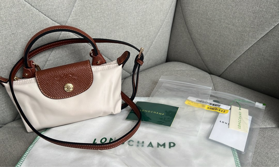 LC Mini Le Pliage in Paper comes with detachable Straps Luxury Bags Wallets on Carousell