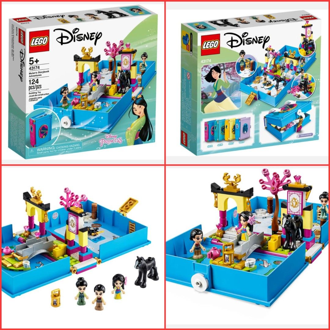 LEGO Disney Storybook Adventures 43174 43189 43201 43220 Mulan