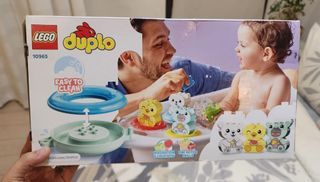 Lego Duplo Bath Time Fun: Floating Animal Train