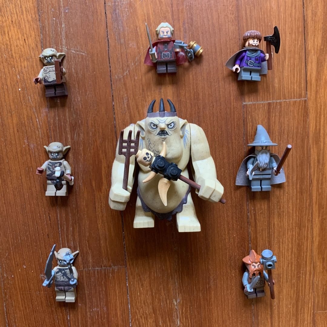 Lego Hobbit 79010 The Goblin King Battle, Hobbies & Toys, Toys & Games ...