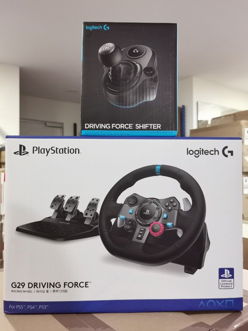Logitech G29 Driving Force™Racing Wheel with Shifter for PS4/PS5