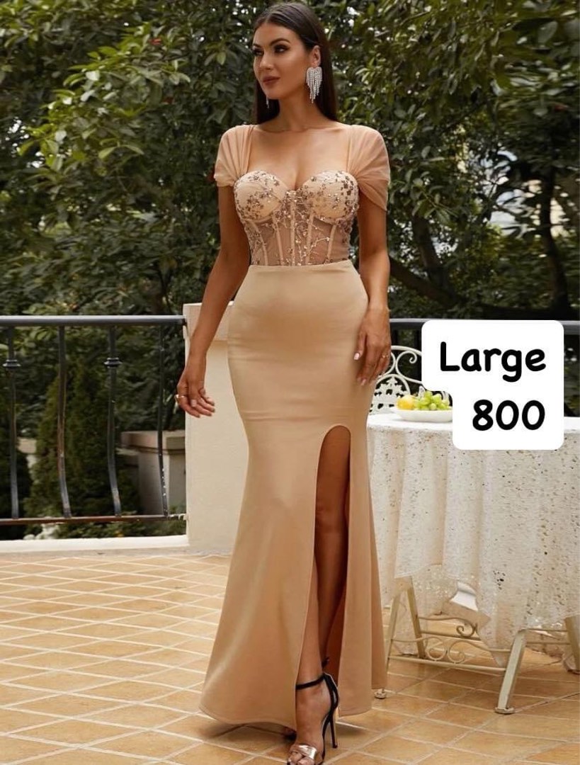 Long Gown Shein Women s Fashion Dresses Sets Evening dresses