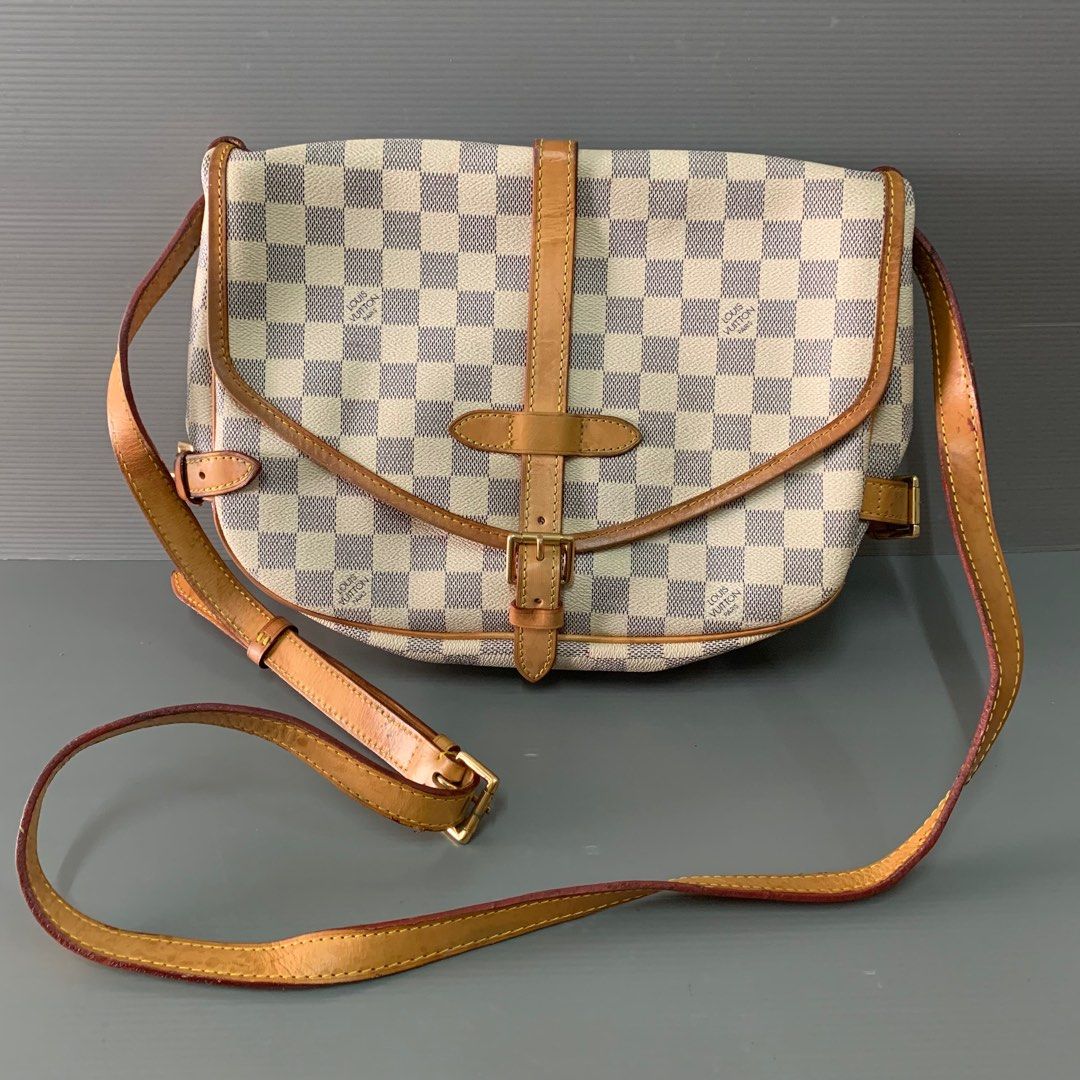 LV saumur sling bag, Luxury, Bags & Wallets on Carousell