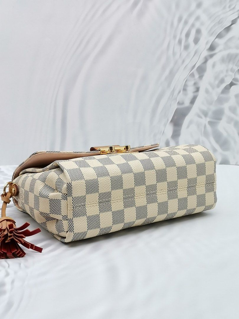 Louis Vuitton Croisette Bag Damier Azur Canvas GHW
