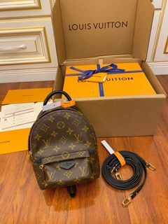 Pre order: cowhide backpack like LV Palm Springs Mini small school bag  lightweight single bag, Women's Fashion, Bags & Wallets, Backpacks on  Carousell