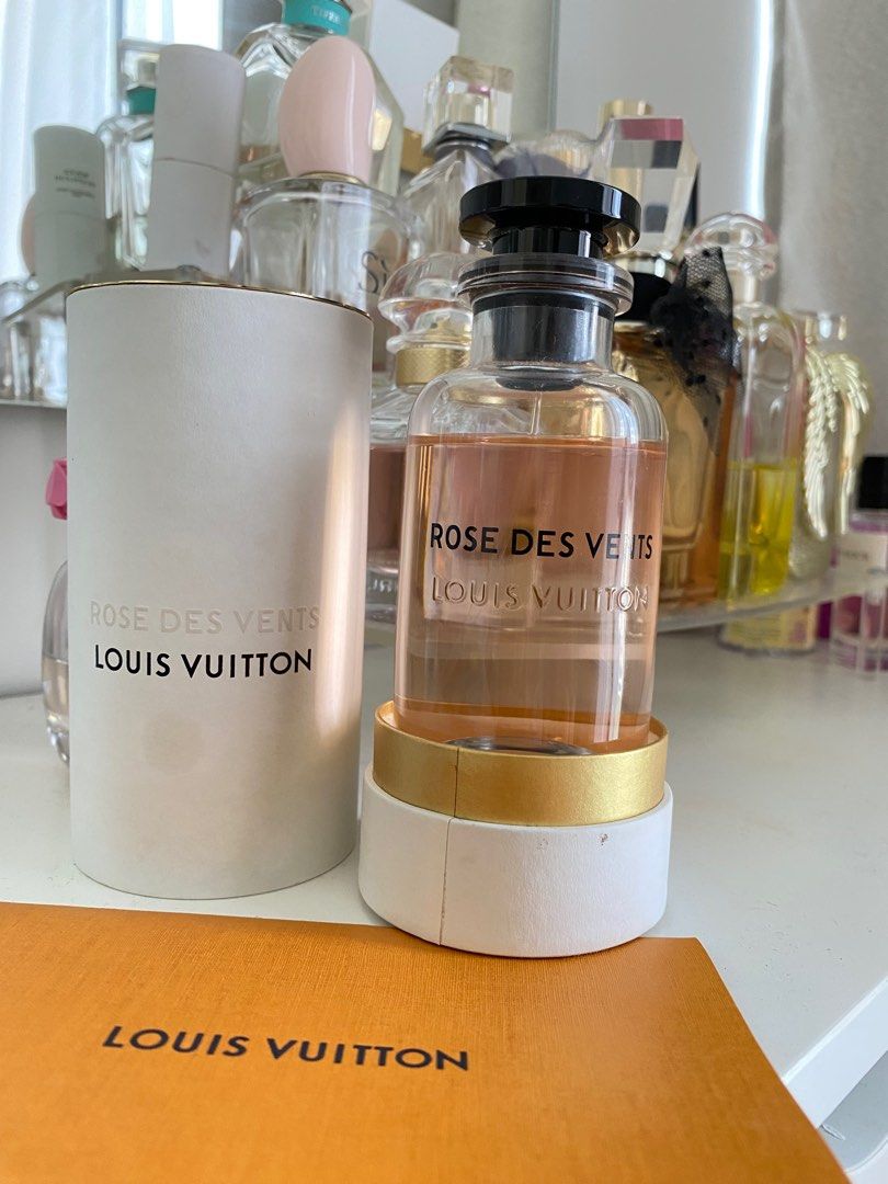 louis vuitton roses des vents edp 100ml, Beauty & Personal Care, Fragrance  & Deodorants on Carousell