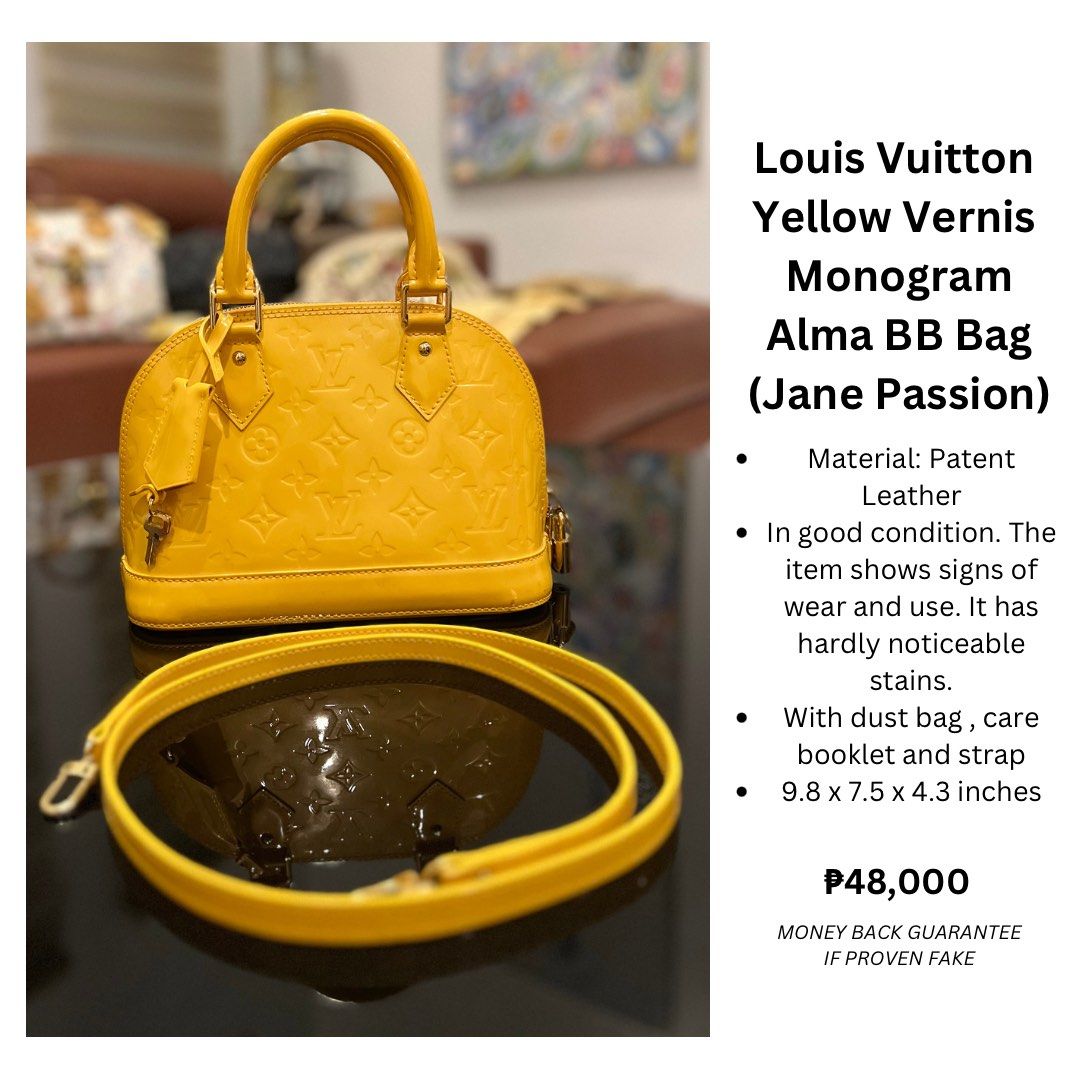 Louis Vuitton Monogram Alma BB, Luxury, Bags & Wallets on Carousell