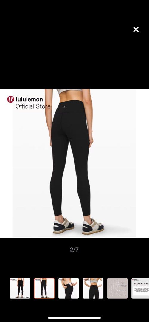 lululemon Women's Wunder Under High Rise Tight 24 (Lux) - Asia Fit - yoga  pants, Women's Fashion, Activewear on Carousell