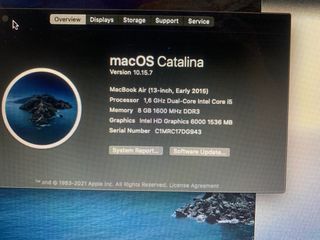 Macbook air 2015 13inch ex ibox bukan inter