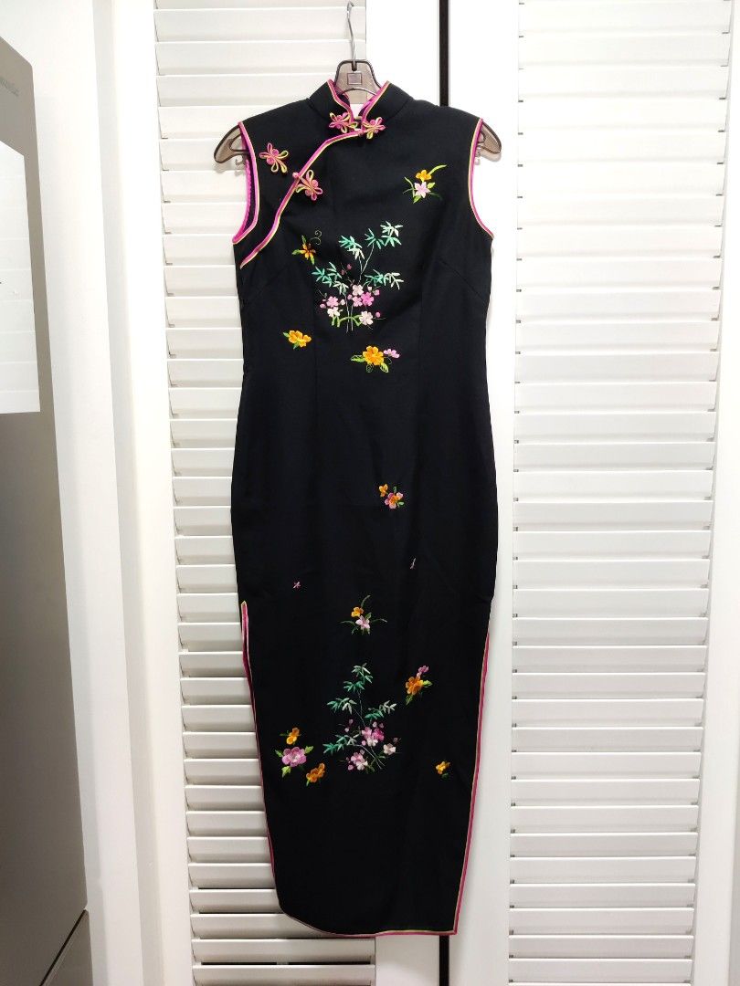 Madame Butterfly Cheongsam Women s Fashion Dresses Sets Dresses on Carousell