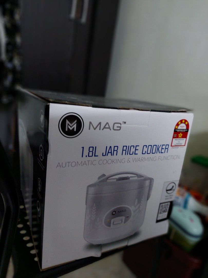 MAG 1.8L Rice Cooker, TV & Home Appliances, Kitchen Appliances, Cookers