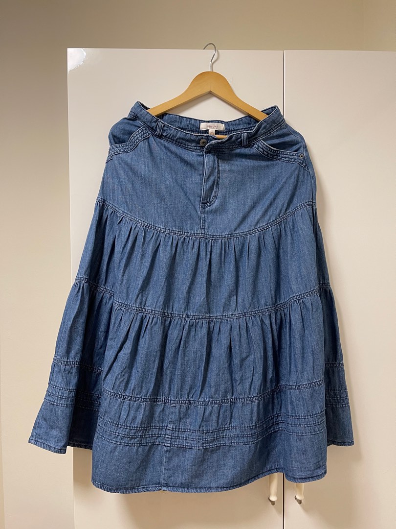 Per una cheap denim skirt