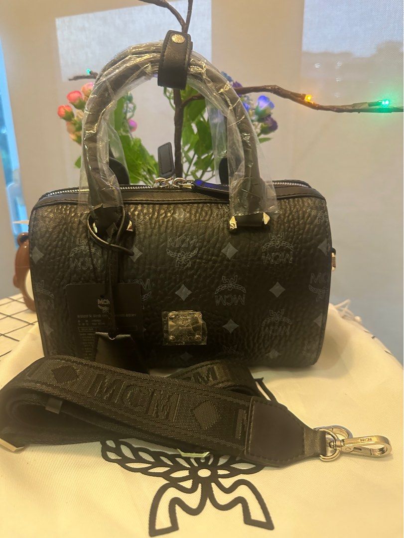 Mcm boston clearance bag small